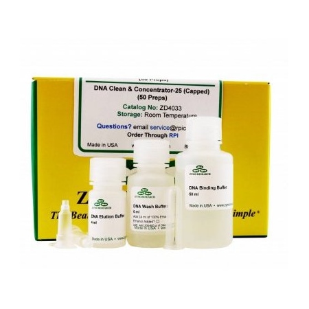 Zymo Research DNA Clean & Concentrator-25, Capped, 50 Preps ZD4033